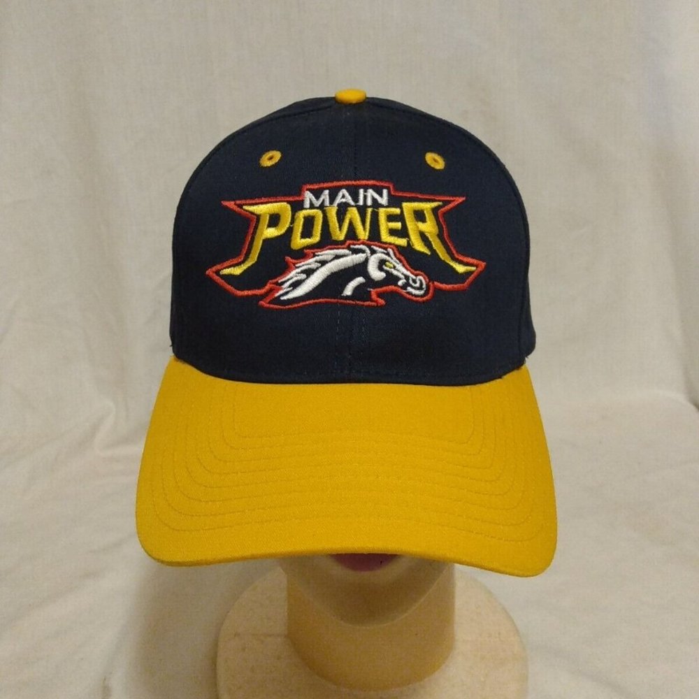 MAIN POWER Horse Equine World Champion Stallion  Horse Racing Jockey Hat Cap